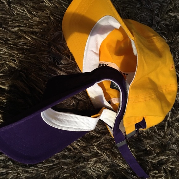 Nerdy Purple & Yellow NY Layered Cap - Picture 12 of 16